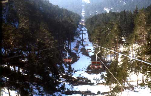 Sesselbahn Hohe Wand, Strecke